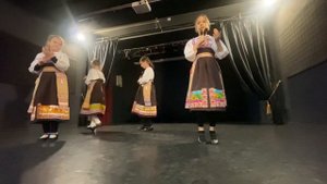 Вепсский танец с ложками, ритмическая часть