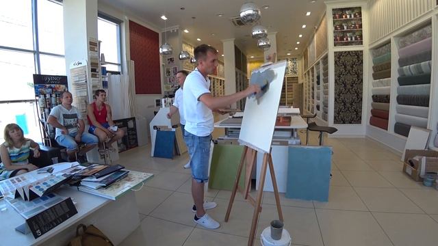 Декоративная Штукатурка Своими Руками|Мастер-Класс в Новороссийске|Нанесение Декоративной Штукатурк смотреть онлайн