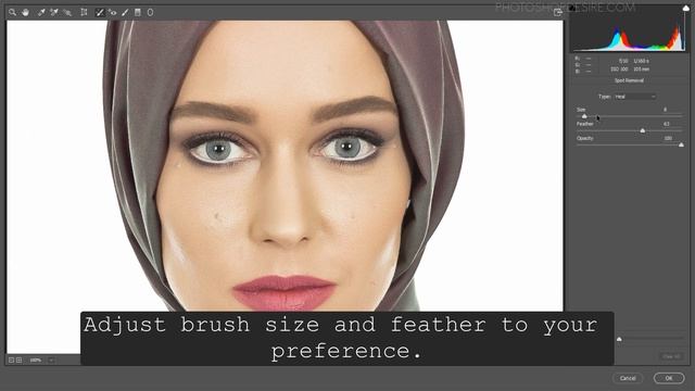 Photoshop Tutorial: Portrait Retouching Using Camera Raw Filter - High Dynamic Skin Retouch смотреть онлайн
