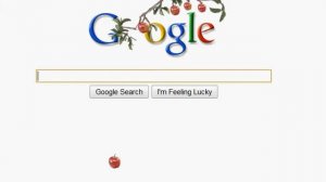 Apple falling on Google - Isaac Newton's Birthday Celebration