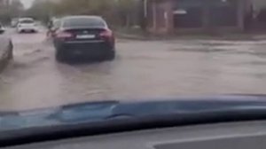 🏊♂️Краснодар немного поплыл, после ночного ливня! ⛈