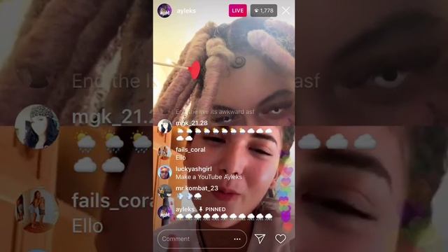 AYLEK$ instagram livestream (10/16/18) #724AYVATAR$ ⛈?✨ смотреть онлайн
