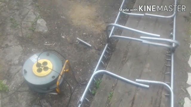 Фидерное кресло-раскладушка-шезлонг из старой советской раскладушки. Своими руками