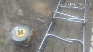 Фидерное кресло-раскладушка-шезлонг из старой советской раскладушки. Своими руками