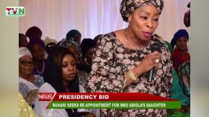 BUHARI SEEKS RE APPOINTMENT FOR MKO ABIOLA’S DAUGHTER