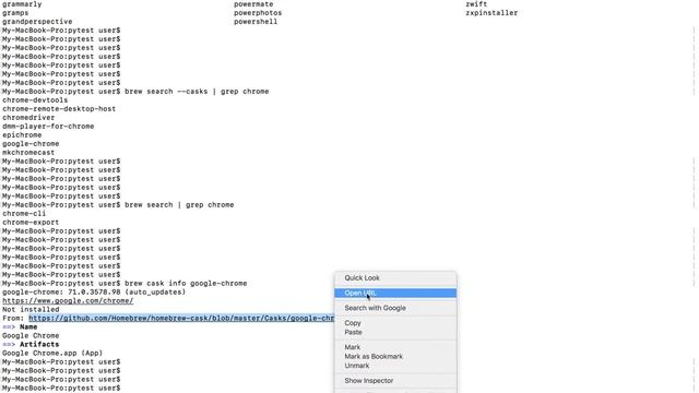 How to List all installable Homebrew casks packages смотреть онлайн