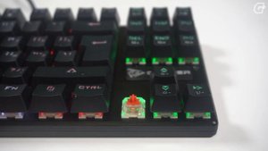 Цветомузыка на клавиатуре QCyber Dominator TKL