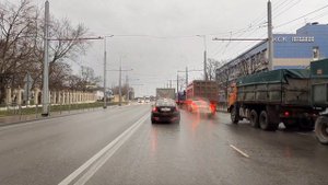 Лев Шейнин.2 рассказа. Мокрая пробка на Магистральной. Новороссийск 10.03.23. ДТП на 25 минуте.