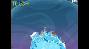 Angry Birds Space Cold Cuts 2-21 Space Eagle Walkthrough