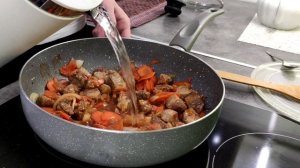 Жаркое . Жаркое из говядины . Как приготовить жаркое .