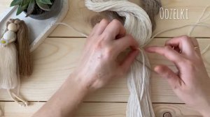 Macrame doll / Кукла из ниток / Макраме / DIY OOZELKI / Школа макраме
