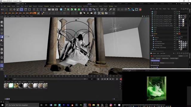 green I Everyday/Daily render I Cinema4D and Octane render Speedart I Damongraphics смотреть онлайн