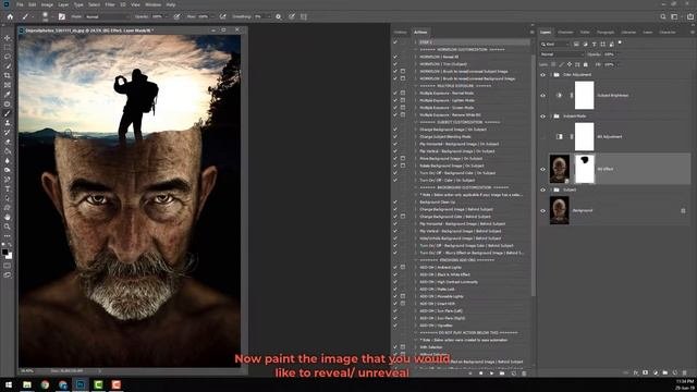 Double Exposure Customizer Pro - Photoshop Action - Tutorial 10