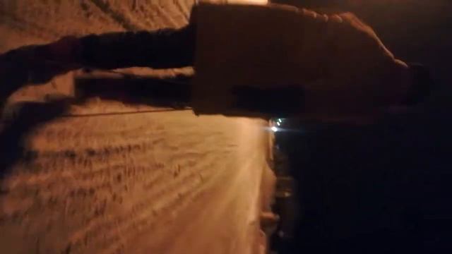 Катаю мужа на санках))) смотреть онлайн