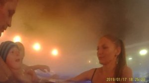 Отдых зимой. Горячие источники Тюмени. Верхний бор