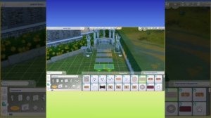 Симс 4 строительство: создаю 2 разные дорожки в саду