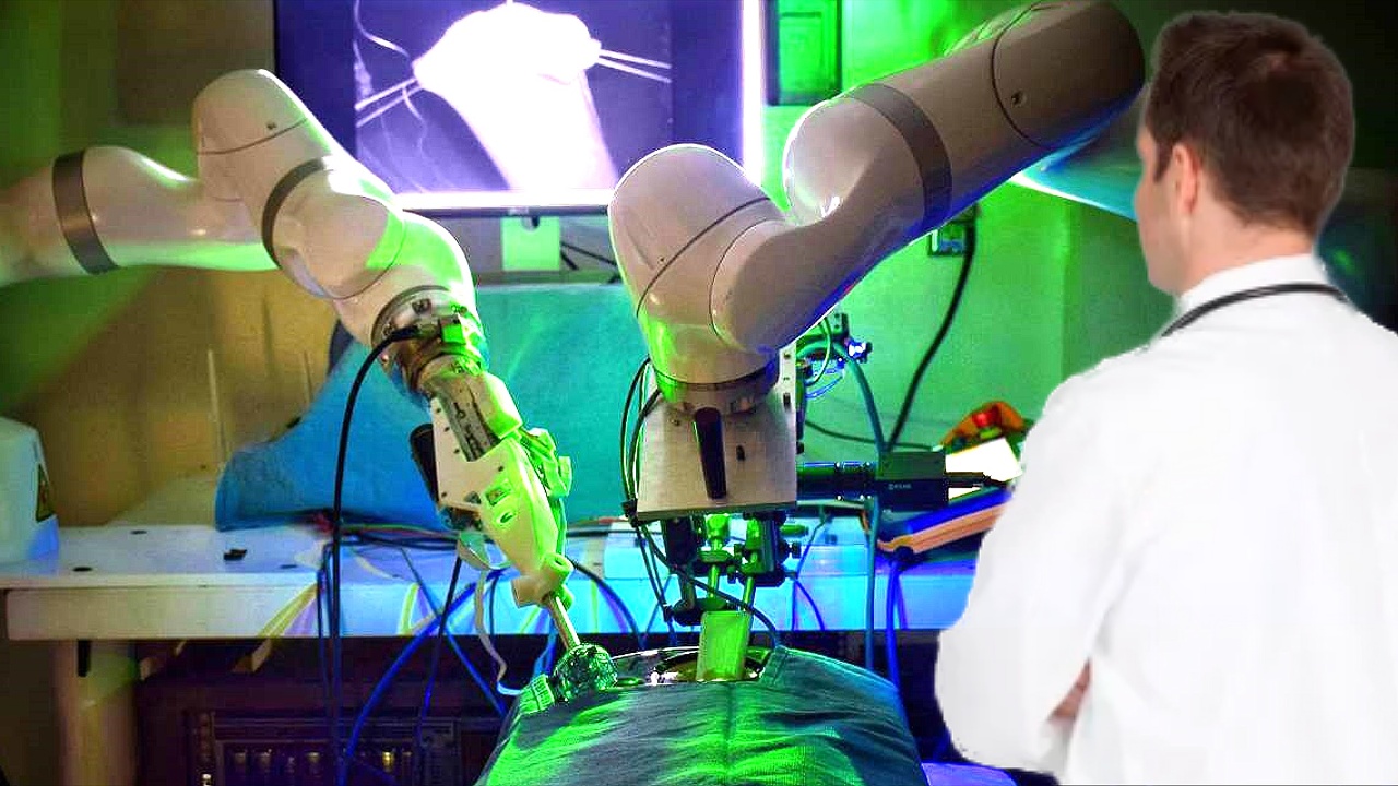Впервые Робот-хирург Smart Tissue прооперировал лучше человека.mp4
