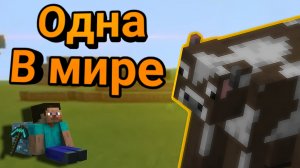 МАЙНКРАФТ ВЫЖИВАНИЕ || ЕДИНСТВЕННАЯ КОРОВА В МИРЕ ? |MINECRAFT