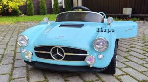 Детский ретро электромобиль Mercedes C555MC