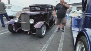 Classic Car Show Donut Derelicts (06_29_2024) Huntington Beach, California