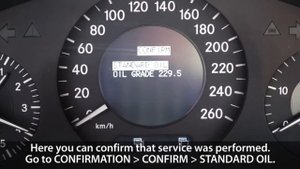 How to reset service reminder in Mercedes-Benz W211 (emissions inspect. performed on time?) E-Class