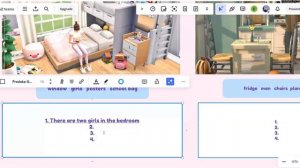 Как выглядят мои уроки на платформе Миро.