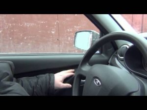 Регулировка боковых зеркал на ВАЗ - Lada Kalina 2