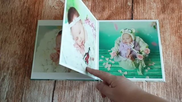 Фотокнига NEWBORN.Фотограф новорожденных Анна Губкина