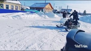ЛУЧШЕ БУРАНА/ самодельный снегоход 15 л.с