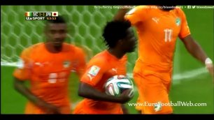 Cote D'Ivoire vs Japan - Extended Highlights