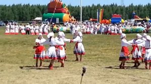 Chuvash folk dance in Tatarstan