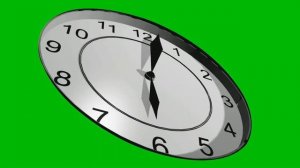 Футаж HD. Часы - циферблат, быстро крутятся стрелки. Хромакея