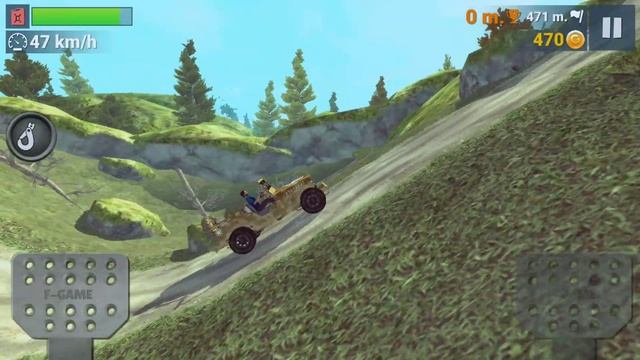 Off-Road Travel: 4wd SUVs ride to hill by F-Game Studio