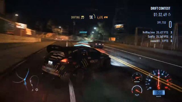 Clamping Down 856K with Ford Focus RS (Need For Speed 2015) смотреть онлайн