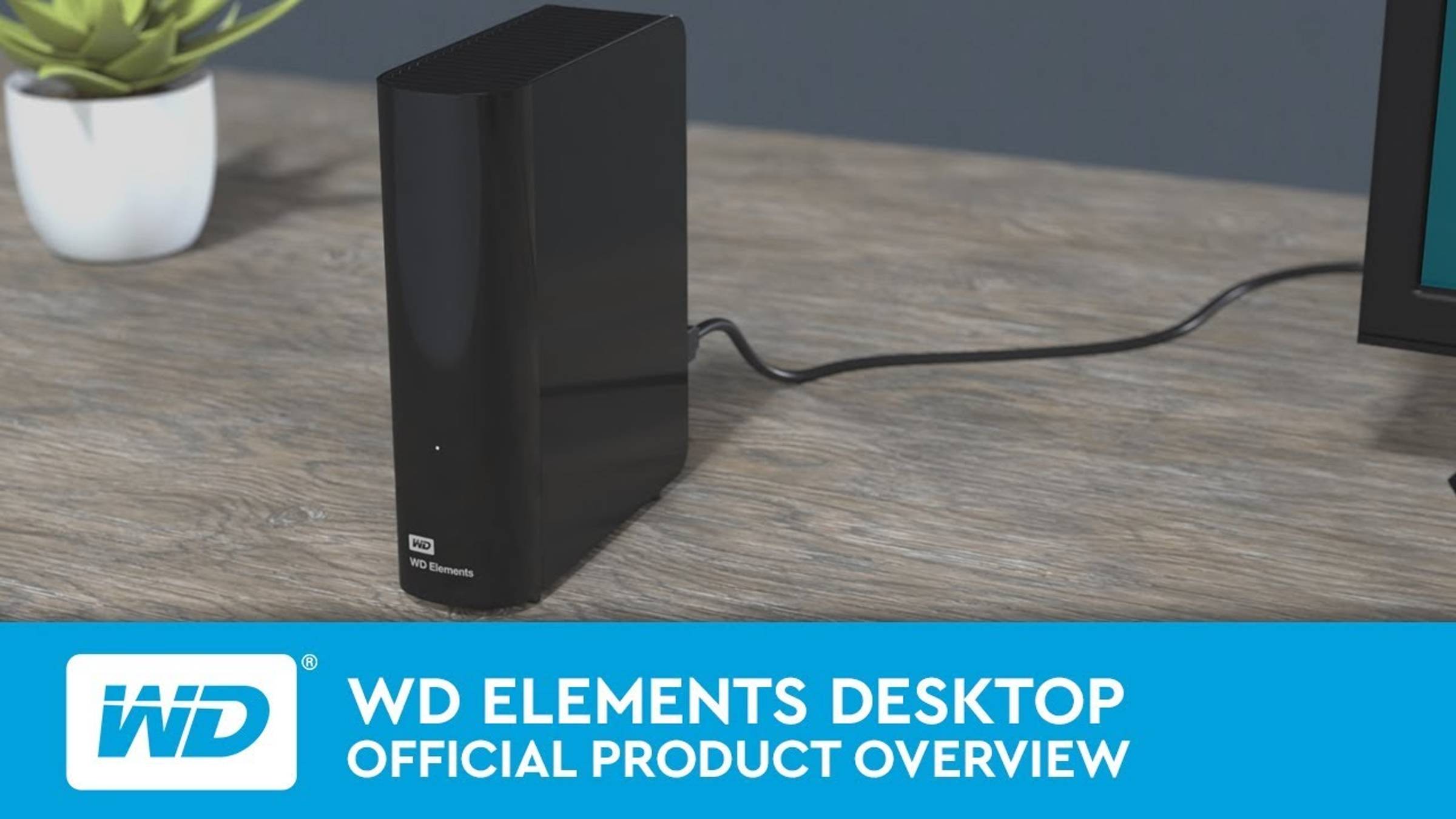 Официальный обзор продукта WD Elements Desktop