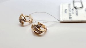 Золотые серьги