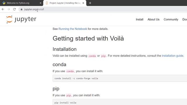 Python Programming | Installation of Jupyter смотреть онлайн