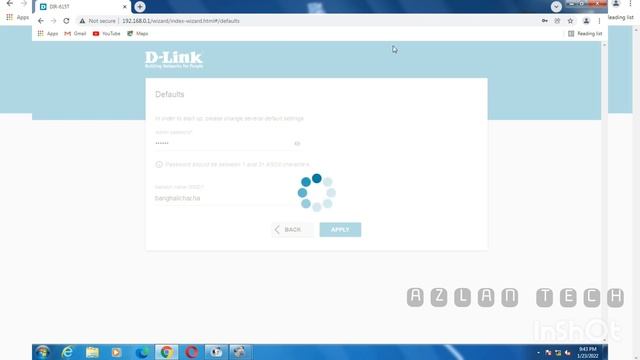 Dlink-model dir615 new configuration