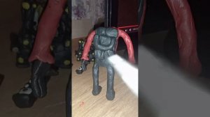 как сделать спикер мена титана из пластилина