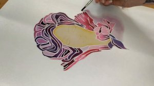 Мастер-класс по холодному батику