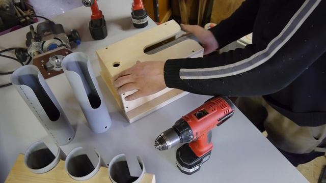 Держатель для Шуруповёрта серийное производство, полезные штуки из хлама!!! смотреть онлайн