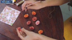 Как просто сделать красивый ободок с цветами