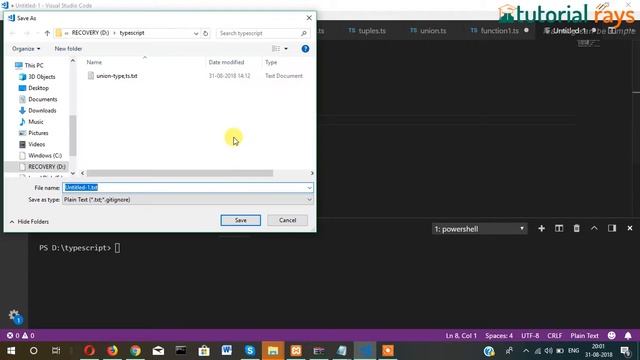 14 Function with Parameter and Optional Parameter Part 1, 2019 -Tutorial Rays | By Umar Rahman