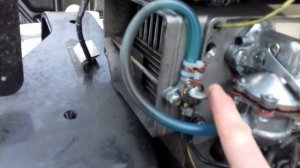 Снегоход буран, ставим подсос от ваз классика