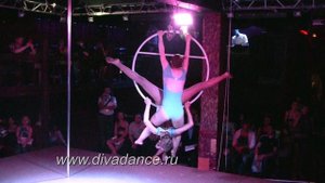 Дуэт на кольце. Воздушное кольцо от Divadance