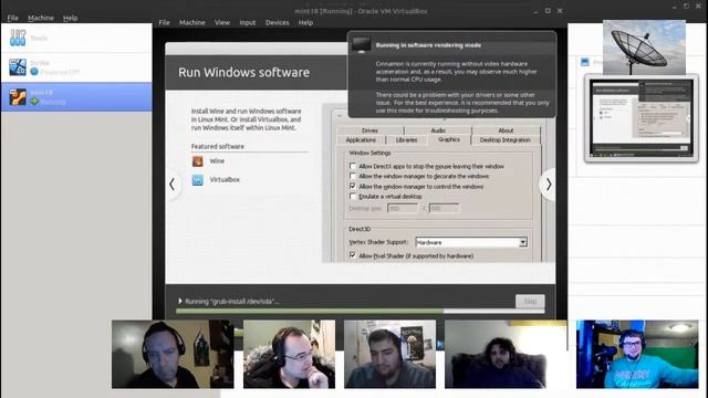 Full Install Windows 10 in Oracle VM VirtualBox in while running Linux Mint смотреть онлайн