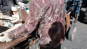 дровокол с приводом  от вала отбора мощности