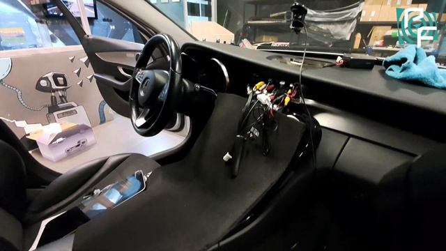 #Штатное_головное_устройство #Parafar для #MercedesBenz #Cclass  Android 10 #PF7318A10C