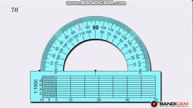 Построение угла с помощью транспортира смотреть онлайн
