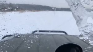 УАЗ 469!!!Покатушка по глубокому снегу.Полная жесть !